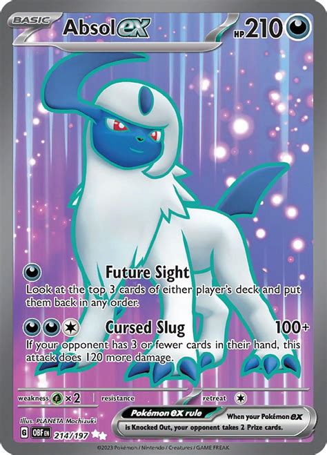 absol ex pokemon card value.